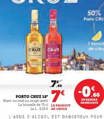 Super U PORTO CRUZ 18° offre