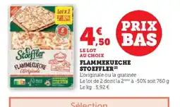 Super U STOEFFLER Flammekueche offre