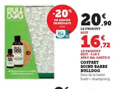 Super U BULLDOG Coffret soins barbe offre