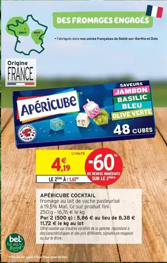 APÉRICUBE Cocktail