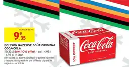 Intermarché Contact COCA-COLA Boisson gazeuse goût original offre