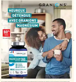 Auchan Parapharmacie GRANIONS Gamme expert piluliers offre