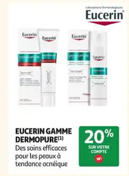 Auchan Parapharmacie EUCERIN Gamme dermopure offre