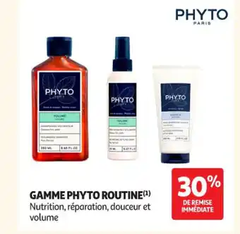 Auchan Parapharmacie PHYTO Gamme routine offre