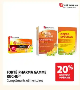 Auchan Parapharmacie FORTÉ PHARMA Gamme ruche offre