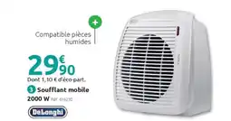 Mr Bricolage DELONGHI Soufflant mobile 2000 W offre