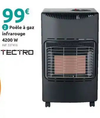 Mr Bricolage TECTRO Poêle à gaz infrarouge offre