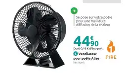 Mr Bricolage Ventilateur pour poêle Alize offre