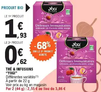 E.Leclerc Thé & Infusions offre