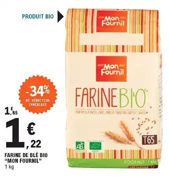 E.Leclerc Farine de Blé Bio offre