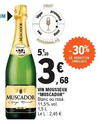 E.Leclerc Vin Mousseux offre