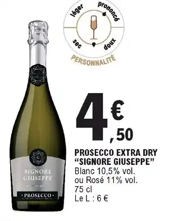 E.Leclerc Prosecco Extra Dry offre