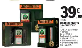 E.Leclerc Liqueur de Plantes offre