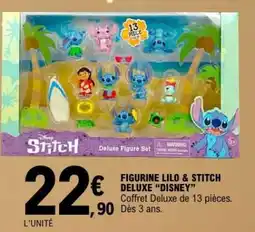 E.Leclerc FIGURINE LILO & STITCH DELUXE “DISNEY” offre