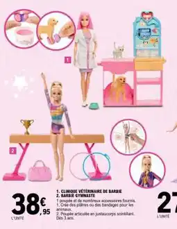 E.Leclerc BARBIE GYMNASTE offre