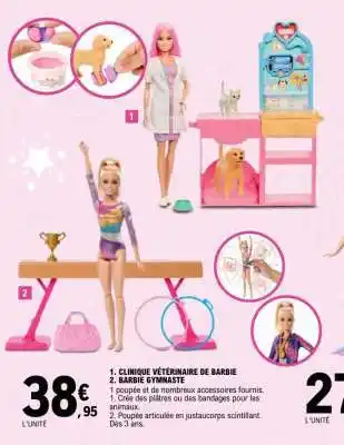 E.Leclerc BARBIE GYMNASTE offre