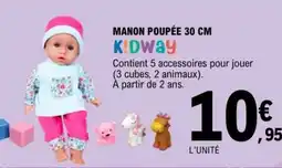 E.Leclerc MANON POUPÉE 30 CM offre