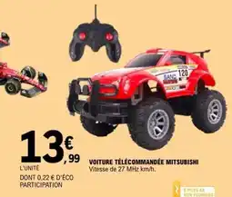 E.Leclerc Voiture télécommandée Mitsubishi offre