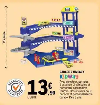 E.Leclerc GARAGE 2 NIVEAUX KIDWAY offre