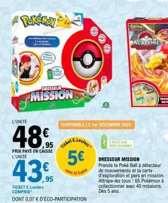 E.Leclerc Dresseur Mission offre