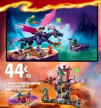 E.Leclerc Rontu le Maître Dragon / Le Village de la Tempête Draconique offre