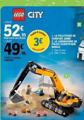 E.Leclerc LEGO City offre