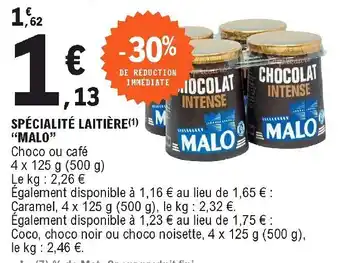 Spécialité Laitière
