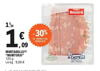 E.Leclerc Mortadelle Montorsi offre