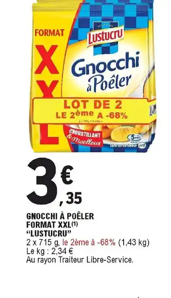 E.Leclerc Gnocchi à Poêler offre