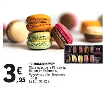 E.Leclerc 12 Macarons offre