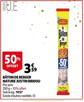 Auchan Bâton de Berger offre