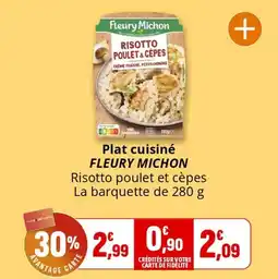 Coccinelle Supermarché Plat cuisiné fleury michon offre