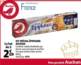 Auchan Kit Spécial Épiphanie Auchan offre