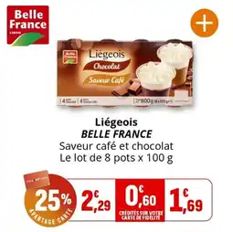 Coccinelle Supermarché Liégeois belle france offre
