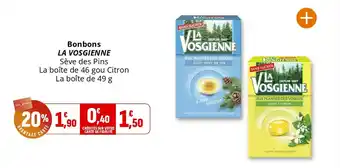 Coccinelle Supermarché Bonbons la vosgienne offre