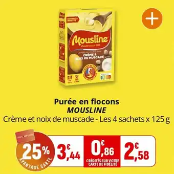 Coccinelle Supermarché Purée en flocons mousline offre