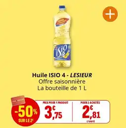 Coccinelle Supermarché Huile isio 4 lesieur offre