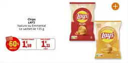 Coccinelle Supermarché Chips lay's offre