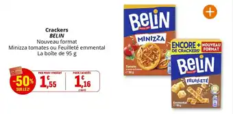 Coccinelle Supermarché Crackers belin offre