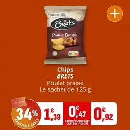 Coccinelle Supermarché Chips brets offre