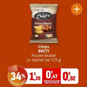 Coccinelle Supermarché Chips brets offre