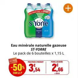 Coccinelle Supermarché Eau minérale naturelle gazeuse st-yorre offre
