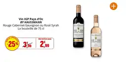 Coccinelle Supermarché Vin igp pays d'oc by haussmann offre