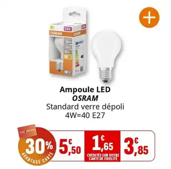Coccinelle Supermarché Ampoule led osram offre
