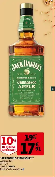 Auchan Jack Daniel's Tennessee offre