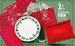 E.Leclerc Vaisselle de fêtes 'All I Want for Xmas' offre