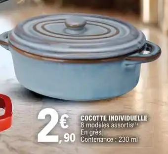 E.Leclerc COCOTTE INDIVIDUELLE offre