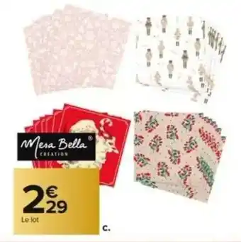 Carrefour Market Mesa Bella Création offre