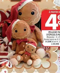 La Foir'Fouille Peluche pain d'épices à poser offre
