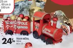 La Foir'Fouille Train métal offre